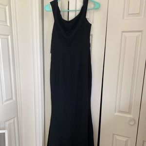 Black long Lulus dress